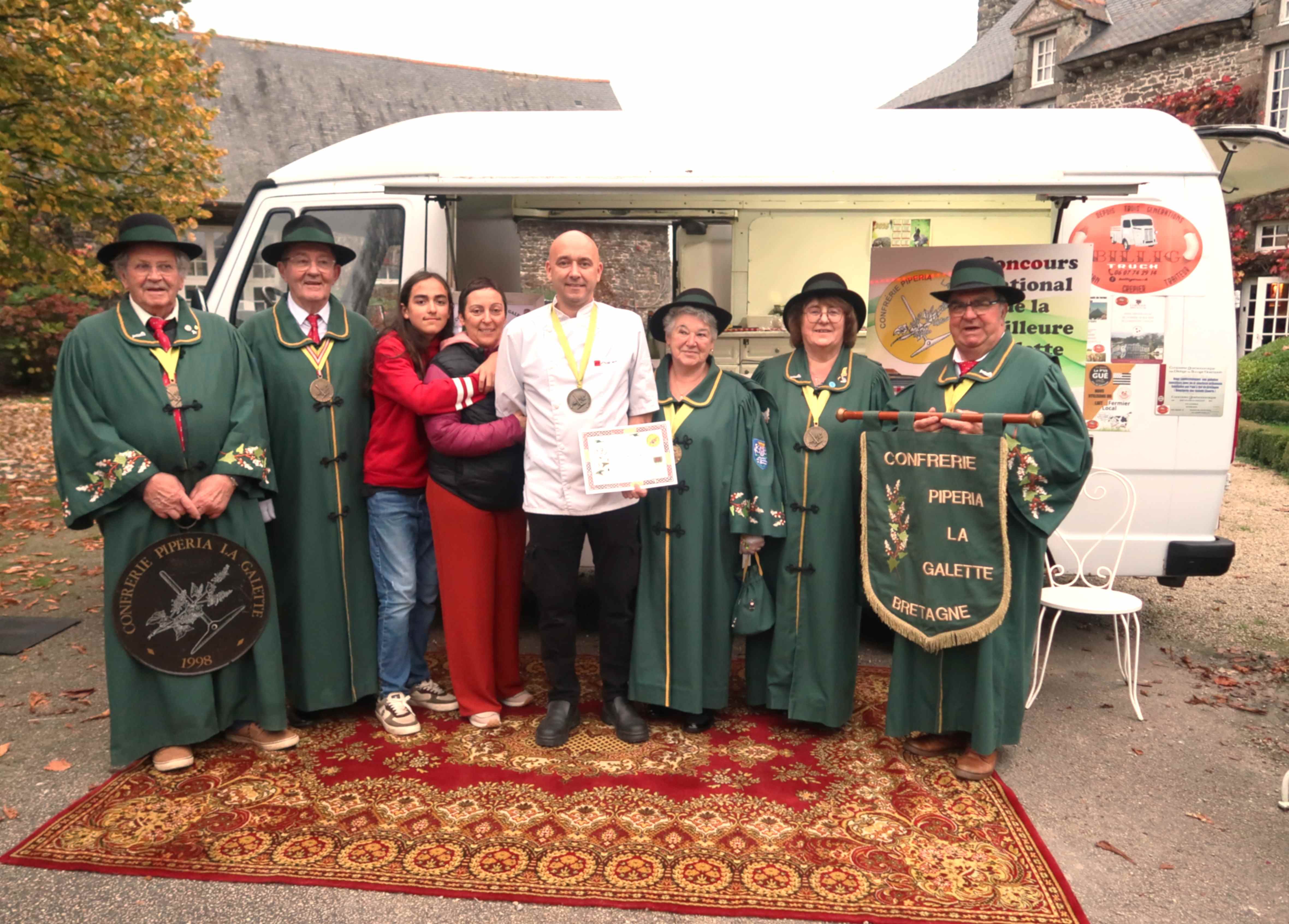 remise des mdailles concours de la meilleure galette de sarrasin